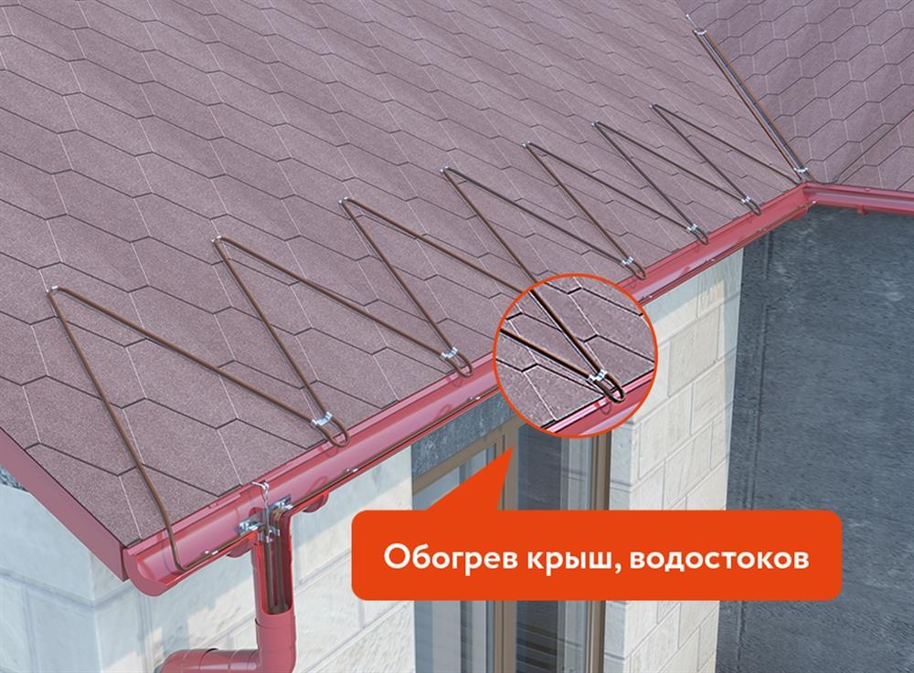 Кабель нагревательный саморегулирующийся бытовой 32 IndAstro Lite, 32 вт/м 1 м.